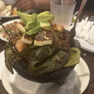 Cielo mar y Tierra Molcajete