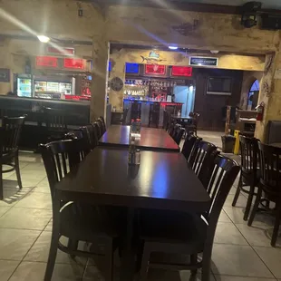 Bar area