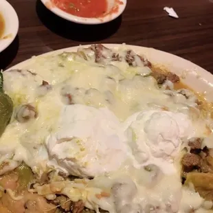 Asada nachos