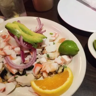 Tostada mixta.