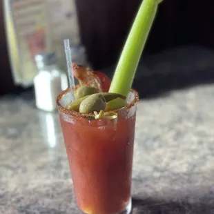 $4 Bloody Mary on the weekend breakfast menu