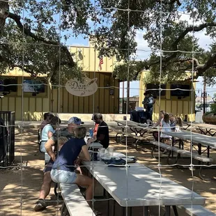 outdoor area with entertainment venue