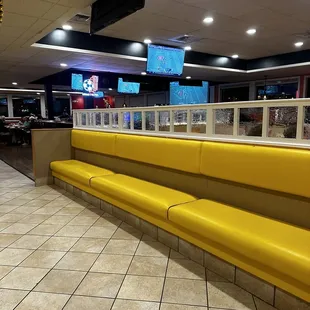 Area when you walk in