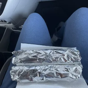 Breakfast burritos