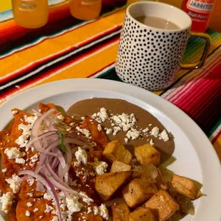 Chilaquiles Rojos Salsa Especial