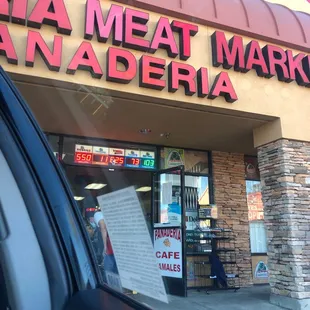 a view of the outside of the store