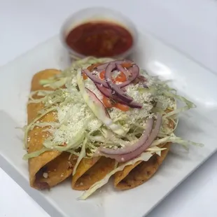 tacos, food
