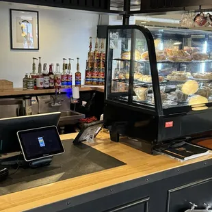 It's a cool tiny place in an office building