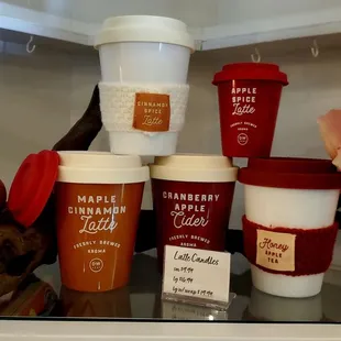 We got more fall scent  candle cups in and they smell fantastic!