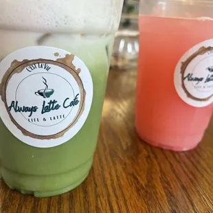 Matcha Vanilla Latte