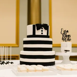 First Birthday Chocolate with Coffee Buttercream Cake - Tyler Vu Photography