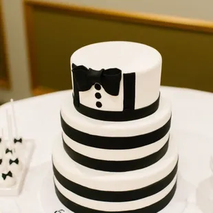 Chocolate with Coffee Buttercream cake - Tyler Vu Photography