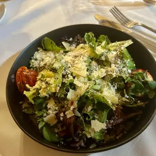 My loaded house salad.