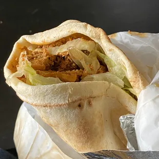 Chicken Shawarma Sandwich (wrap)