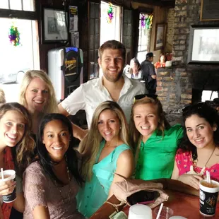 Drinks at our last stop, Lafitte's Blacksmith Shop