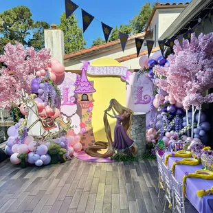 Tangled birthday party