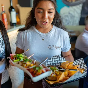 food, fish and chips