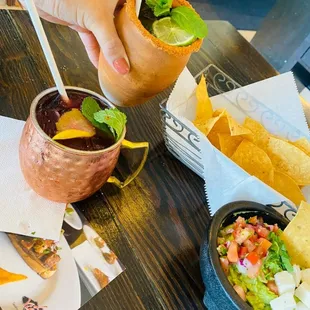burritos and wraps, drink
