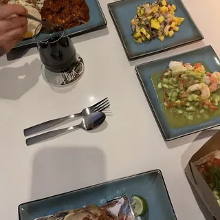 Aguachile de Camaron Lunch