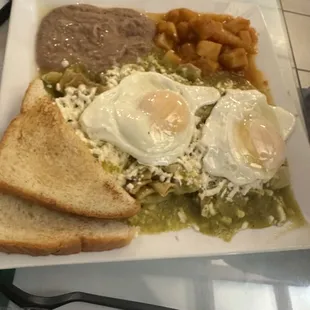Chilaquiles verdes