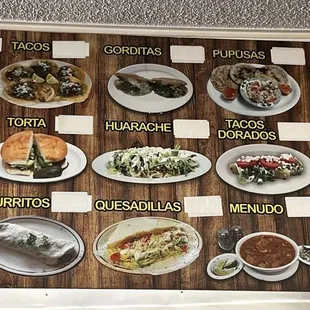 Menu.