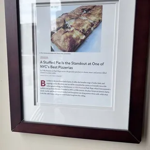 Very nice descriptive write-up by the door.