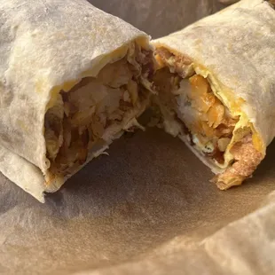 Bacon Breakfast Burrito