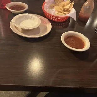Great Queso and Salsa.
