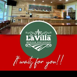 La villa remodeled Bar we cant wait to welcome you guys!