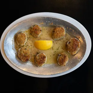 BAKED CLAMS OREGANATA