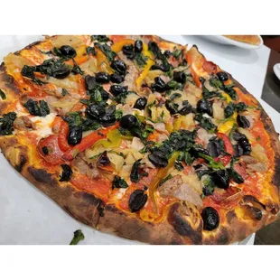 a pizza