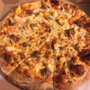 Large 2 topping pizza
