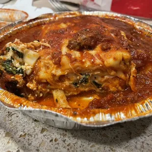 Spinach lasagne is a definite Neil Diamond dish: so good, so good!!