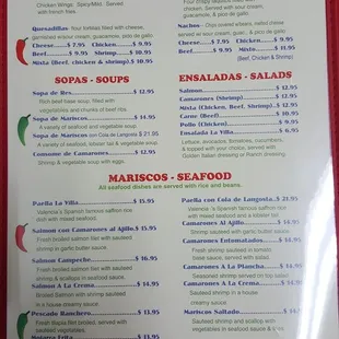 Menus