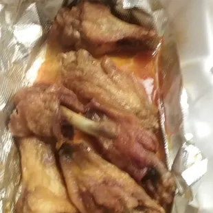 Mild wings.  Dry, overcooked and tastless