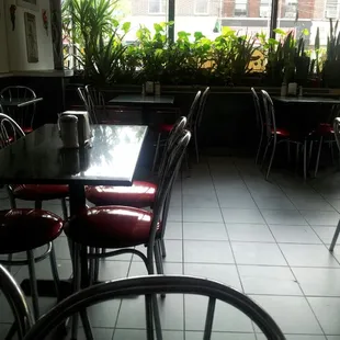 Something like a diner feel.