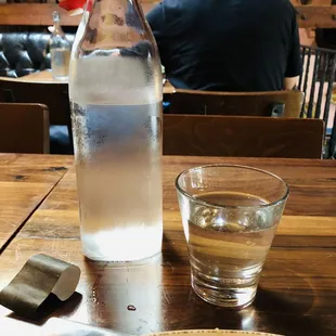 sushi and sashimi, drink