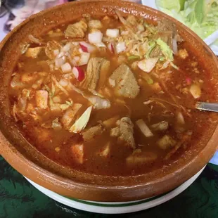 Pozole rojo