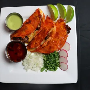 a plate of food