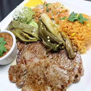 a plate of food