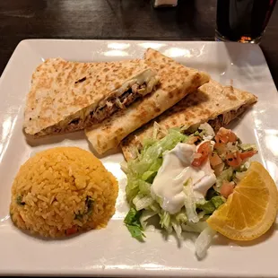 Carnival Quesidilla Combo