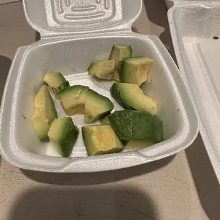 Asked for avocado salad and got this