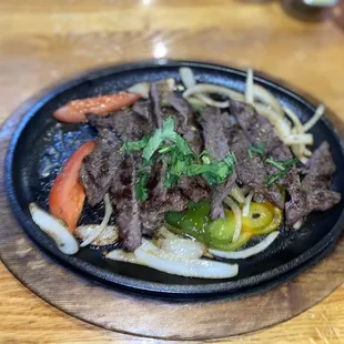 Steak Fajitas