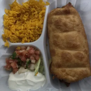 Seafood Chimichanga