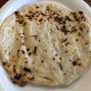 Filled with pork, cheese and beans! Gigantic!