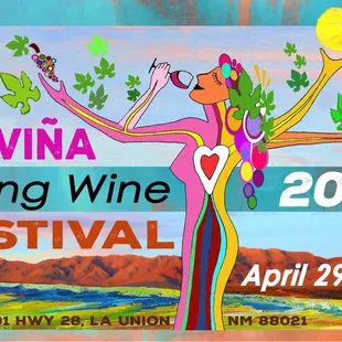 La Vina Spring Wine Festival 2023. April 29 &amp; 30.