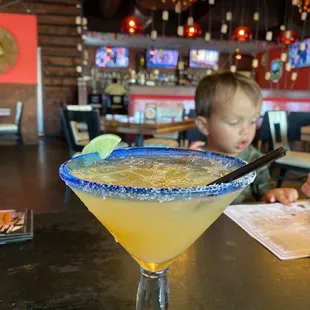 Top shelf margarita was really good.