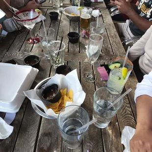 Unlimited chips and salsa.