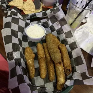 Fried pickles