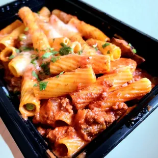 Rigatoni bolognese